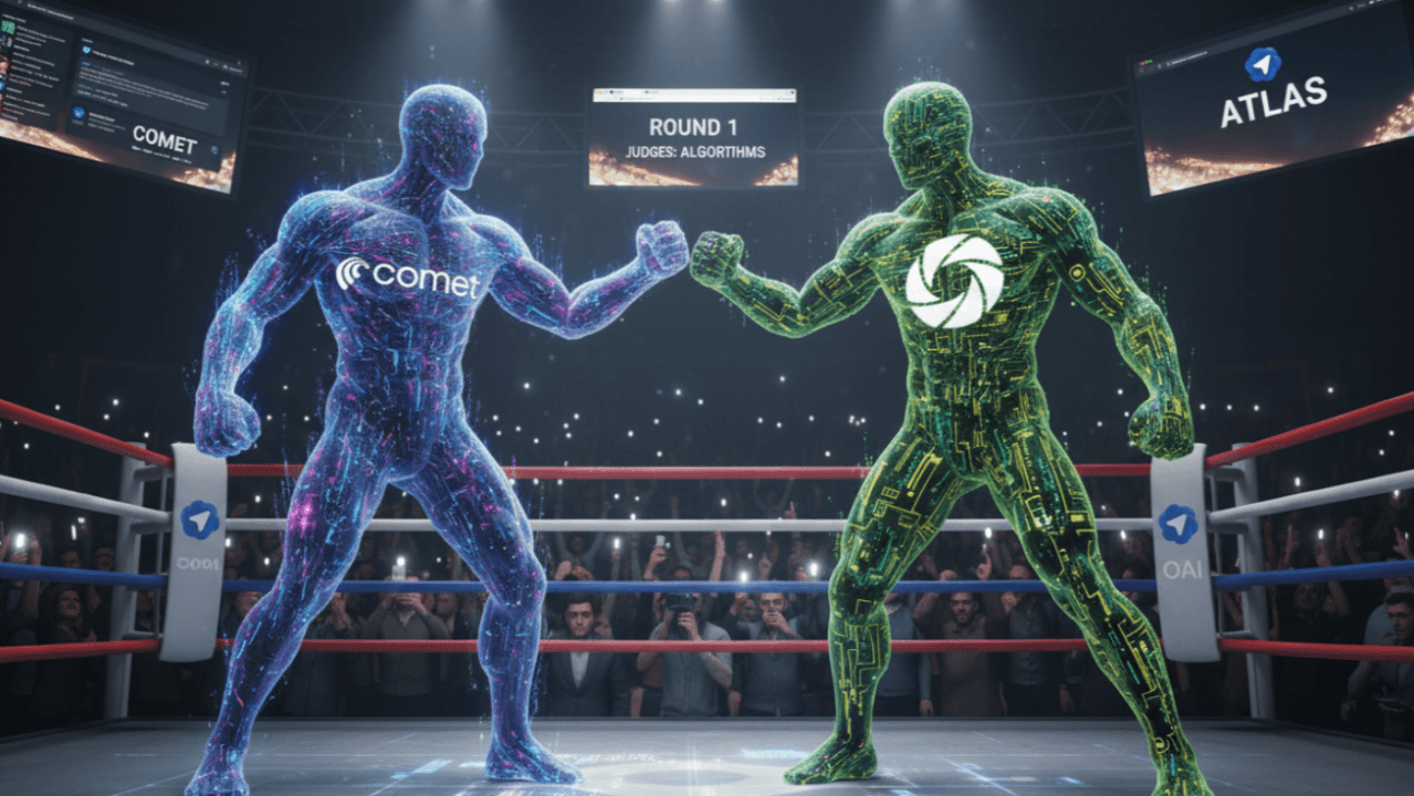 Atlas vs Comet — AI browser showdown for recruitment workflows